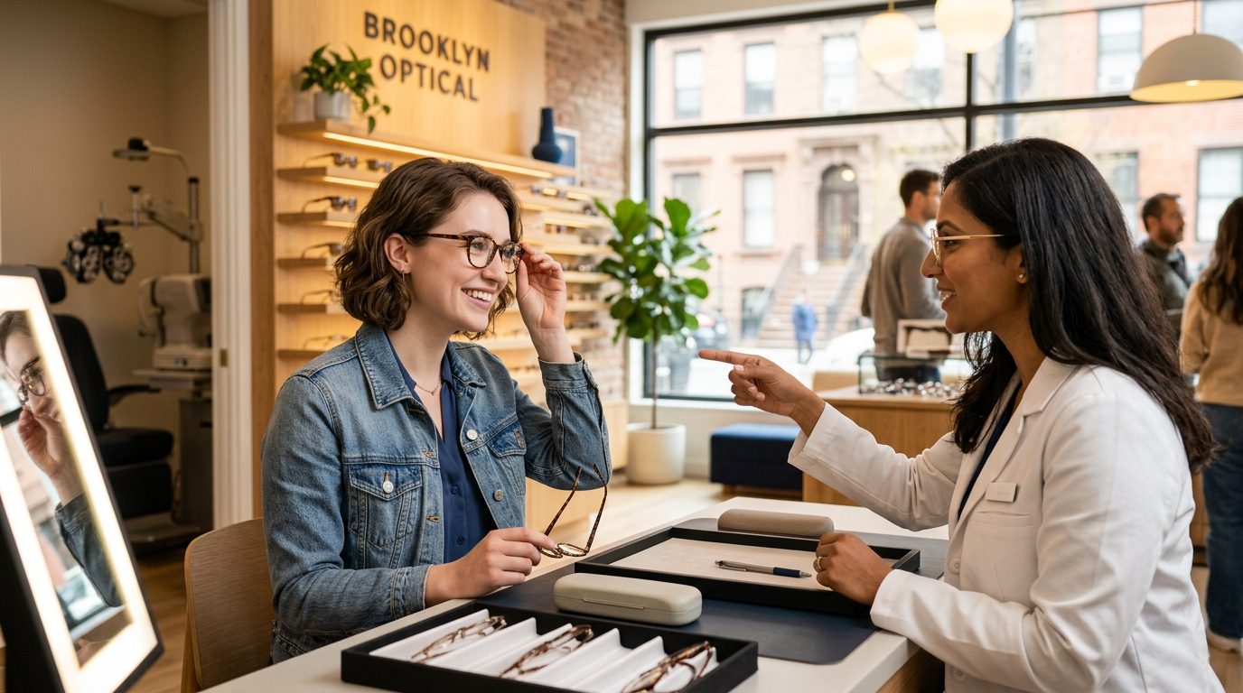 Where to Get an Eye Exam and Glasses on the Same Day in Brooklyn?