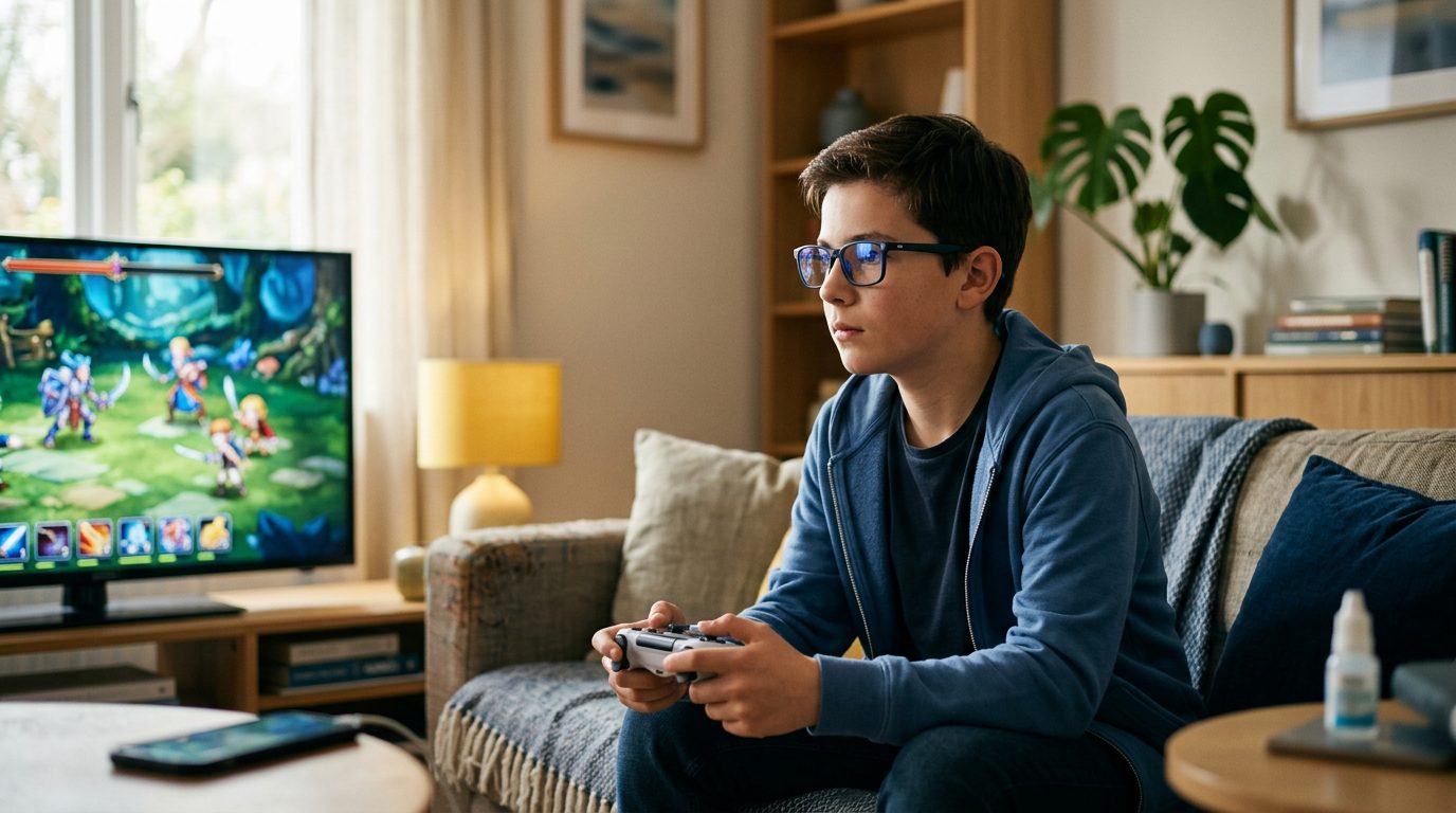 The Impact of Gaming and Screen Time on Eye Health