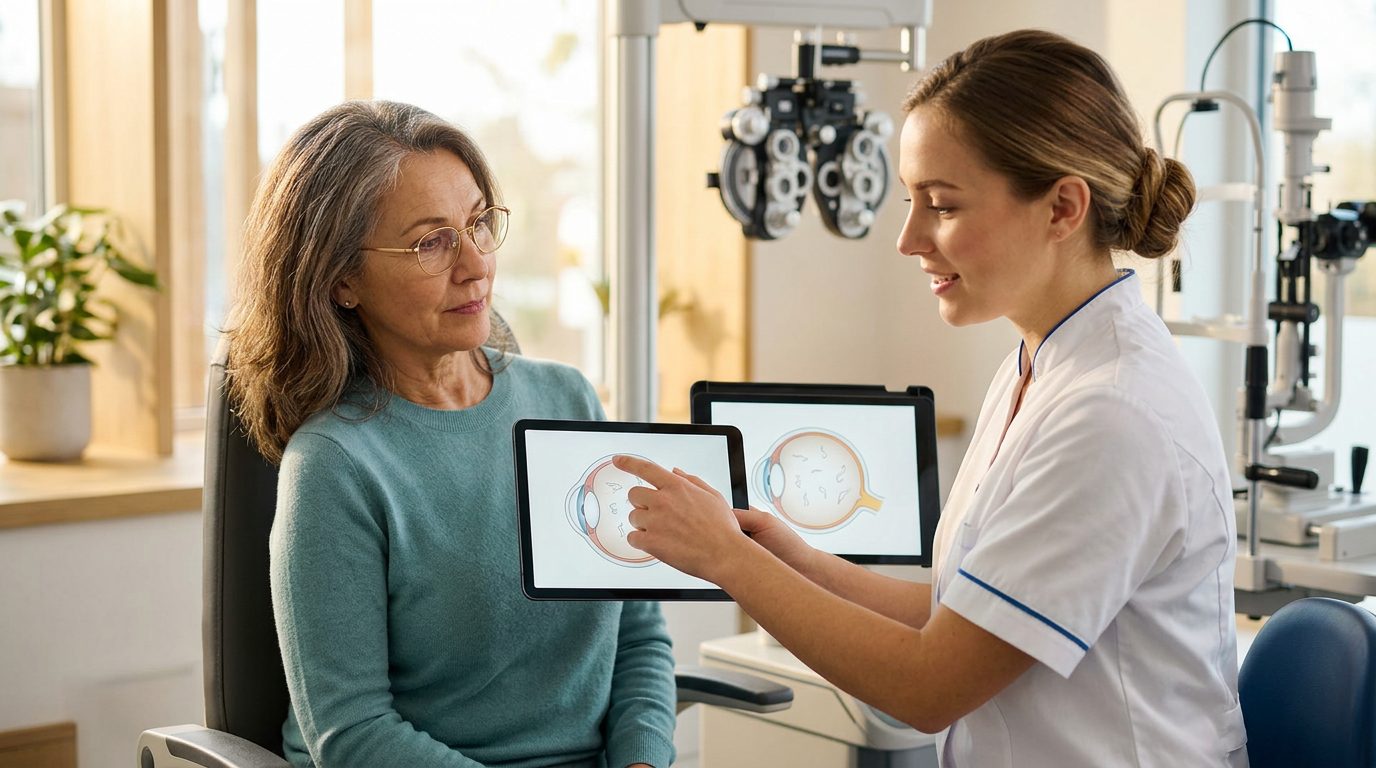 When to See an Optometrist for Eye Floaters