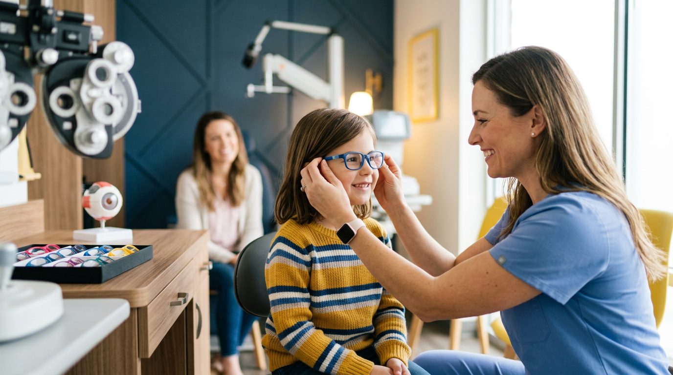 What Is the Process of Getting Kids Eyeglasses?